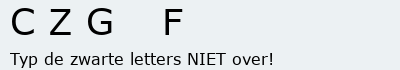 Bevestigingscode