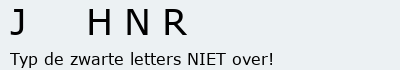 Bevestigingscode