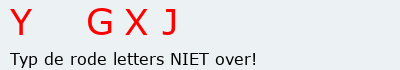Bevestigingscode