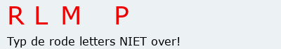 Bevestigingscode