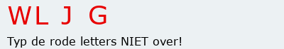 Bevestigingscode