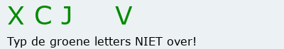 Bevestigingscode