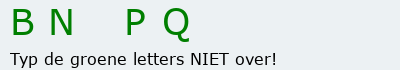 Bevestigingscode