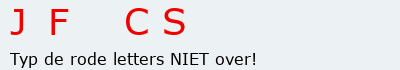 Bevestigingscode