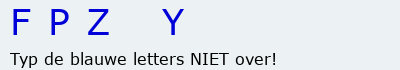 Bevestigingscode