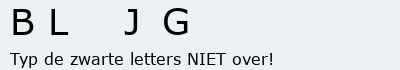 Bevestigingscode
