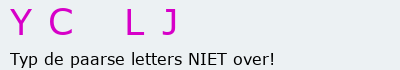 Bevestigingscode