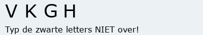 Bevestigingscode