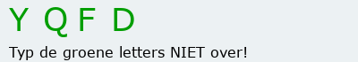Bevestigingscode