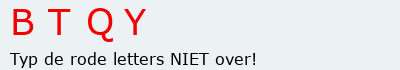 Bevestigingscode
