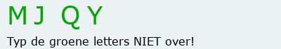 Bevestigingscode