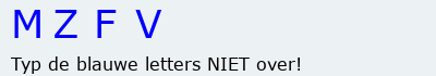 Bevestigingscode