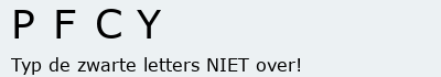 Bevestigingscode