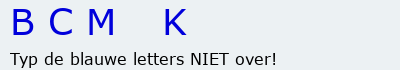 Bevestigingscode