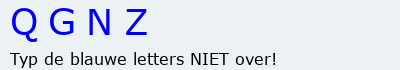 Bevestigingscode