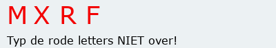 Bevestigingscode