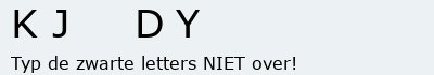 Bevestigingscode