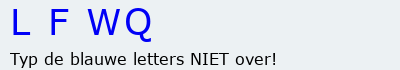 Bevestigingscode