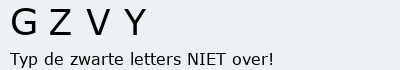 Bevestigingscode