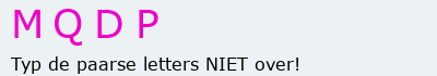 Bevestigingscode