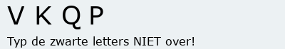 Bevestigingscode