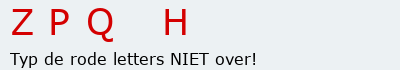 Bevestigingscode
