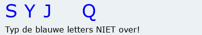 Bevestigingscode