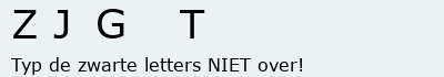 Bevestigingscode