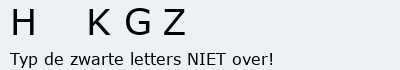 Bevestigingscode