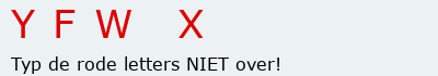 Bevestigingscode