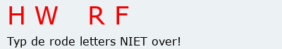 Bevestigingscode