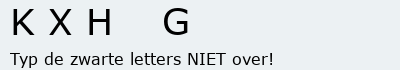 Bevestigingscode