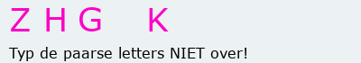 Bevestigingscode