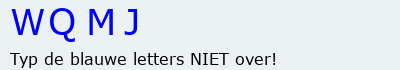 Bevestigingscode