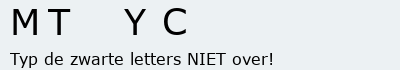 Bevestigingscode