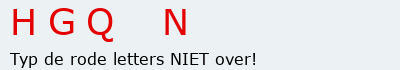 Bevestigingscode