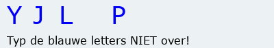 Bevestigingscode