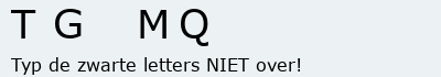 Bevestigingscode