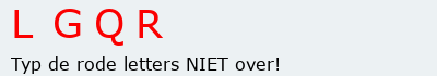 Bevestigingscode