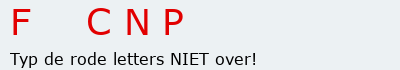 Bevestigingscode