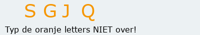 Bevestigingscode