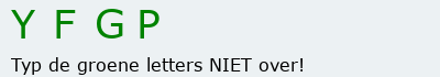 Bevestigingscode