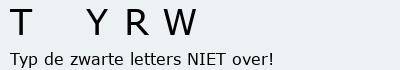 Bevestigingscode