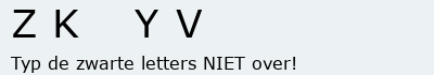 Bevestigingscode