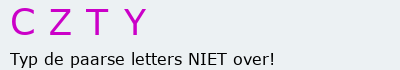 Bevestigingscode