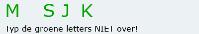 Bevestigingscode