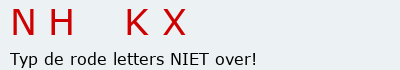 Bevestigingscode