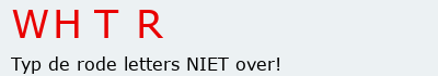 Bevestigingscode
