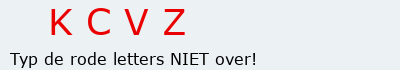 Bevestigingscode