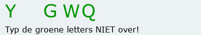 Bevestigingscode
